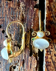 Grand Canal Moonstone Earrings