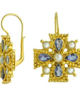 Isabella of Castille Iolite Earrings
