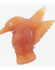 Isis Red Aventurine Bird Pin