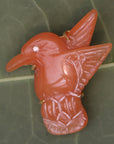 Isis Red Aventurine Bird Pin