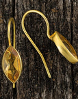 Jean Antoinette Marquise Citrine Earrings