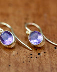Kaplan Amethyst Earrings