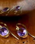Kaplan Amethyst Earrings