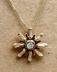 La Traviata 14k Gold and Diamond Necklace