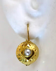 Lady Caroline 14k Gold and Pearl Earrings