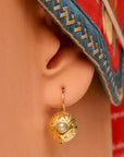 Lady Caroline 14k Gold and Pearl Earrings