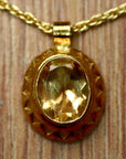 Lady Jane Citrine Necklace