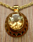 Lady Jane Citrine Necklace