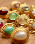 Lady Jane Grey Chrysoprase Earrings