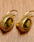 Lady Jane Grey Peridot Earrings