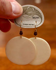 Laurel Burch Vintage Big Bone Gold-Plate Dangles