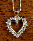 Love Sonnet 14k Gold and Diamond Necklace