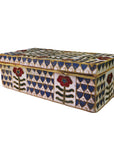 Rosy Blues Cloisonne Box