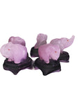 Five Agate Elephants