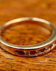 Millay 14k Gold, Ruby and Diamond Ring