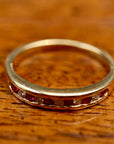 Millay 14k Gold, Ruby and Diamond Ring