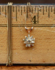 Moonlight Serenade 14k Gold and Diamond Necklace