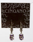 Naughty Amethyst Earrings