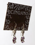 Naughty Amethyst Earrings