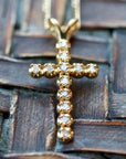 Nazareth 14k Gold and Diamond Necklace