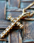 Nazareth 14k Gold and Diamond Necklace