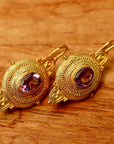 Northumbrian Amethyst Earrings