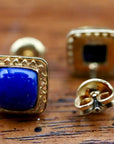 Openwork Square Stud Earrings