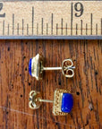 Openwork Square Stud Earrings