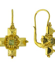 Pallava Peridot Earrings