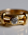 Parsifal 14k Gold and Diamond Ring