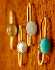 Pearl Mirror Earrings