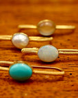Pearl Mirror Earrings