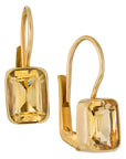 Princess Citrine Earrings