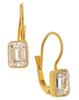 Princess Cubic Zirconia Earrings
