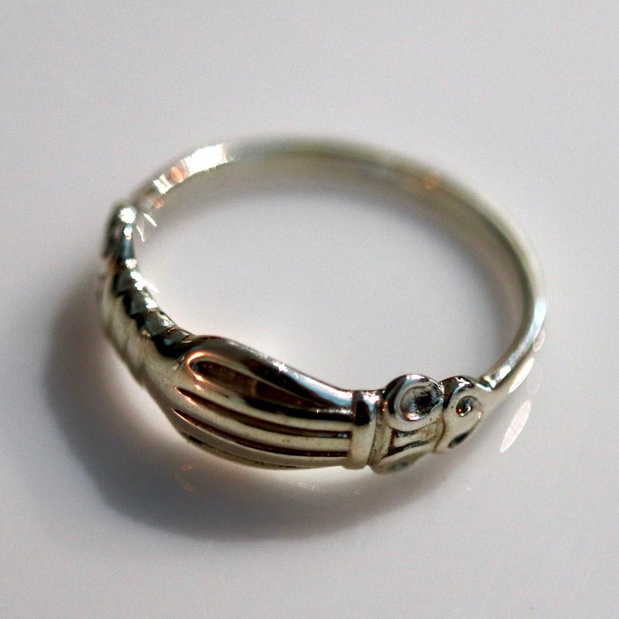 Renaissance Wedding Ring in Sterling Silver