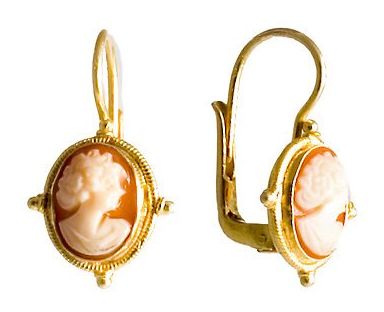 Rosalinda Cameo Earrings Museum of Jewelry