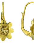 Rosamunda 14k Gold and Citrine Earrings
