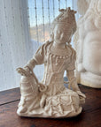 Seated Kuan Yin Porcelain Statue