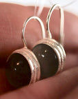 Selene's Silver Moon Chariot Earrings