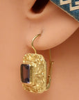 Selsey 14k Gold and Iolite Earrings