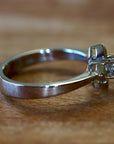 Starlight 14k Gold and Diamond Ring