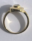 The Eye 14k Gold and Diamond Ring