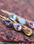 The Romaunt of Margret Cubic Zirconia Teardrop Earrings