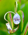 The Romaunt of Margret Cubic Zirconia Teardrop Earrings