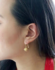 Timbuktu Victorian Garnet Earrings