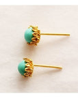 Turquoise Stud Earrings