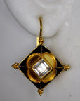 Vespucci 14k Gold and Citrine Earrings