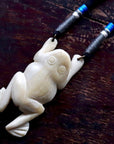 Vintage Laurel Burch Frog Necklace