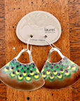 Vintage Laurel Burch Purse Silver Earrings