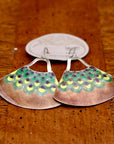 Vintage Laurel Burch Purse Silver Earrings